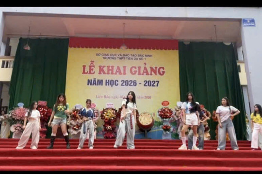 Bắc Ninh: Lãnh đạo Trường THPT Tiên Du số 1 thông tin về tiết mục văn nghệ gây tranh cãi