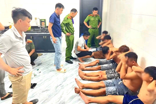 Mở "tiệc ma túy" tại nhà, nhóm đối tượng bị công an bắt quả tang