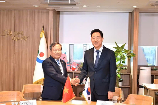Hà Nội và Seoul tăng cường hợp tác toàn diện nhân kỷ niệm 30 năm thiết lập quan hệ hữu nghị
