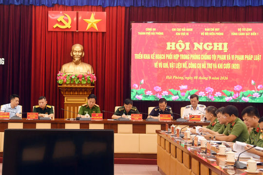 Tăng cường phối hợp phòng chống tội phạm, vi phạm pháp luật