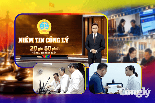 “Niềm tin Công lý” lên sóng VTV1 - Khi những câu chuyện tư pháp đến gần hơn với người dân