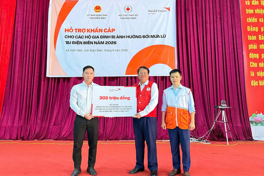 Điện Biên hỗ trợ 102 hộ dân bị thiệt hại nặng do thiên tai