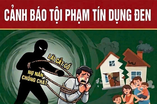 Cảnh báo thủ đoạn 'tín dụng đen' qua app, mạng xã hội