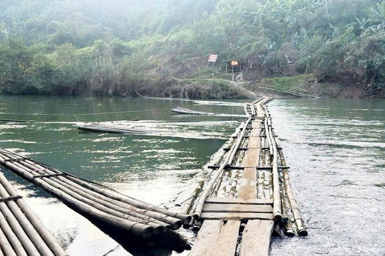 Lạng Sơn: Chấm dứt tình trạng học sinh phải qua sông bằng bè, mảng
