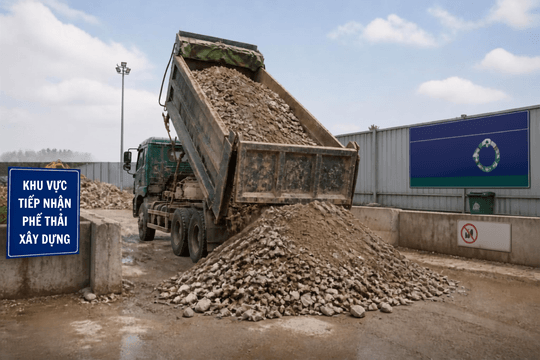 Hà Nội công bố 81 địa điểm tập kết chất thải xây dựng