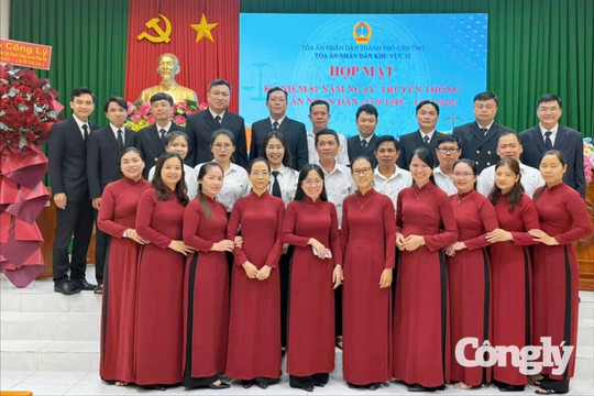 TAND khu vực 11 - Cần Thơ tổ chức kỷ niệm 81 năm Ngày truyền thống TAND