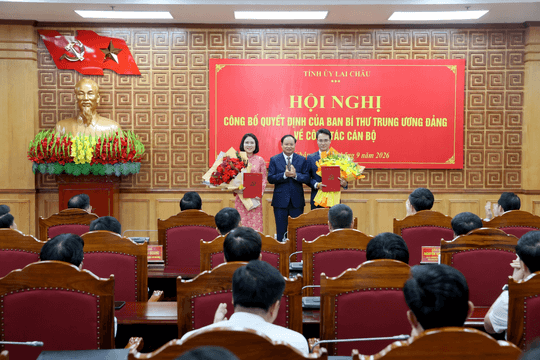 Công bố Quyết định của Ban Bí thư về công tác cán bộ tại tỉnh Lai Châu