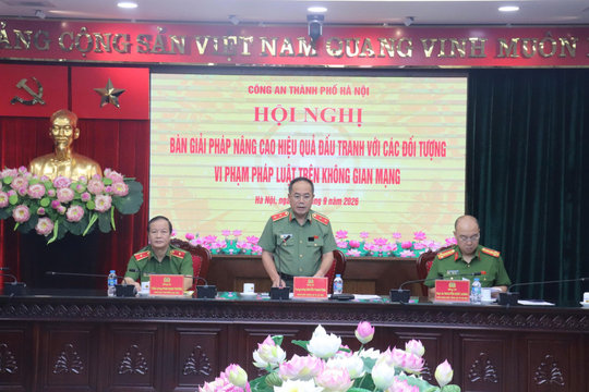 Công an Hà Nội quyết liệt đấu tranh với tội phạm mạng