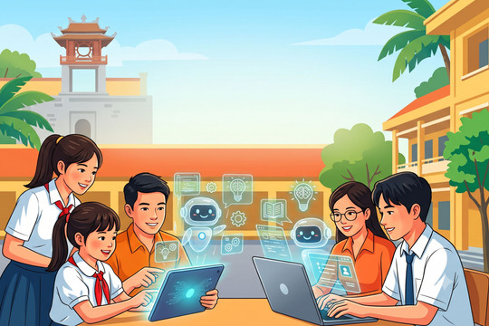 Hà Nội: Năm học 2026-2027, học sinh sẽ được tiếp cận với giáo dục Trí tuệ nhân tạo (AI)