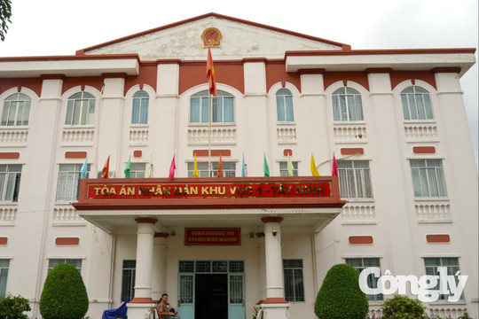 TAND khu vực 1 - Tây Ninh làm việc ngoài giờ, quyết tâm hoàn thành chỉ tiêu