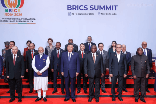 Thủ tướng Lê Minh Hưng dự Phiên thảo luận Hội nghị thượng đỉnh BRICS lần thứ 18