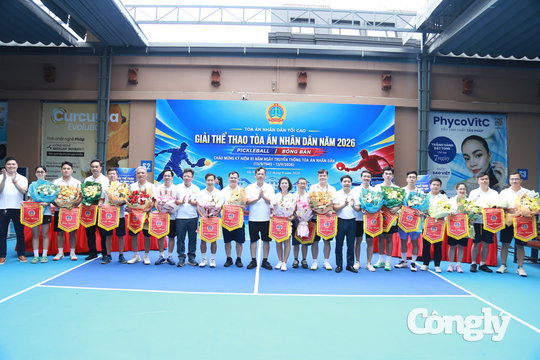 Khai mạc Giải thể thao Tòa án nhân dân năm 2026