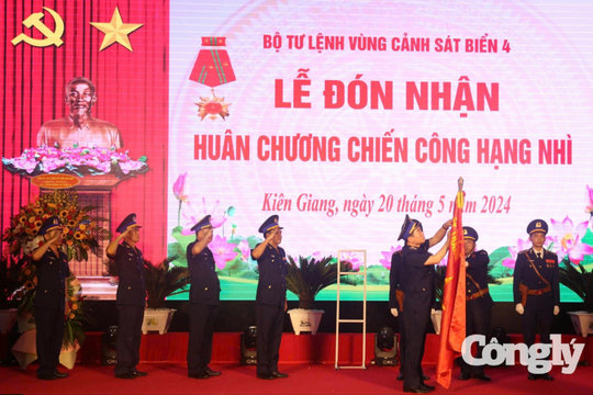 BTL Vùng Cảnh sát biển 4: 28 năm vững vàng nơi đầu sóng, giữ bình yên biển đảo Tây Nam