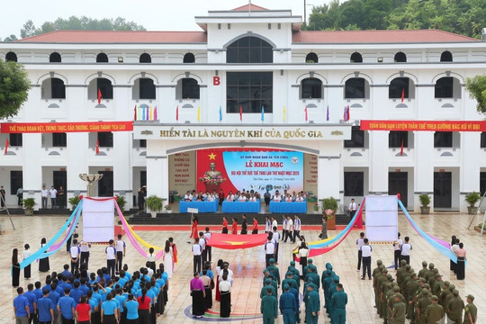 Sơn La: Sôi nổi Đại hội Thể dục thể thao lần thứ I tại Yên Châu