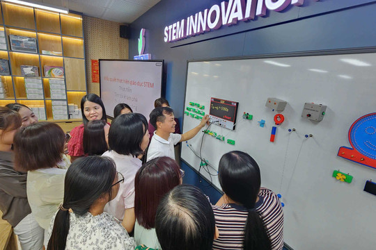 Cận cảnh các phòng thực hành STEM tiền tỷ trong trường học