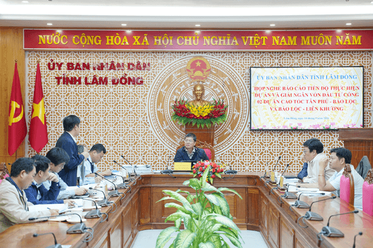 Lâm Đồng quyết liệt đẩy tiến độ dự án cao tốc trọng điểm