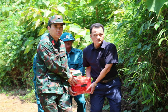 Lào Cai cất bốc hài cốt liệt sĩ tại 28 phần mộ ở đồi Đá Vôi