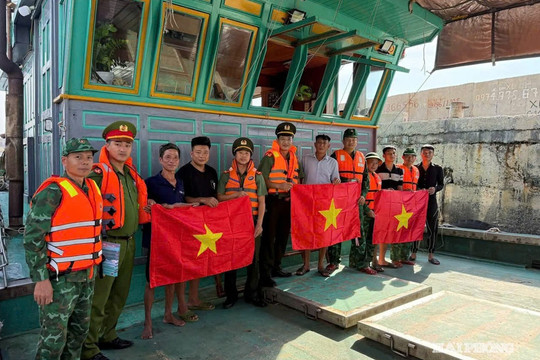 Kiểm tra công tác chống khai thác IUU tại Hải Phòng
