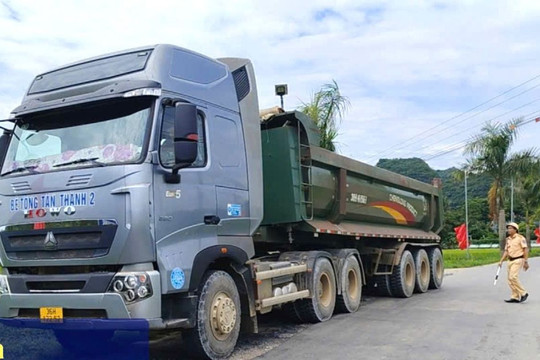 Phát hiện nhiều vi phạm giao thông qua giám sát hành trình