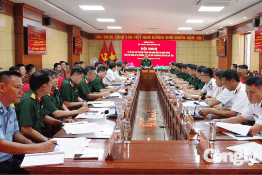 Tăng cường phối hợp nhiệm vụ quốc phòng tại Quảng Trị