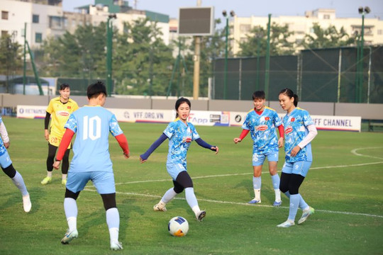 Nữ Việt Nam sẵn sàng trận ra quân tại ASIAD 2026
