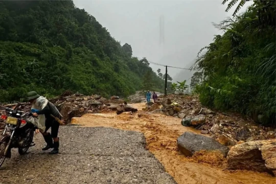 13 tỉnh, thành từ Sơn La đến Hà Tĩnh khẩn trương ứng phó mưa lớn