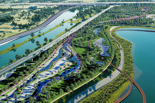 Đại lộ cảnh quan sông Hồng: Định hình Hà Nội mới