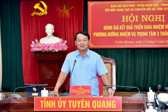 Tuyên Quang: Chuyển mạnh từ hoàn thành nhiệm vụ sang tạo hiệu quả thực chất