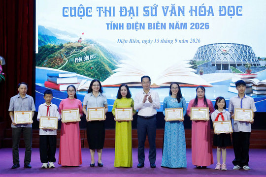 Điện Biên tổng kết Cuộc thi Đại sứ Văn hóa đọc năm 2026