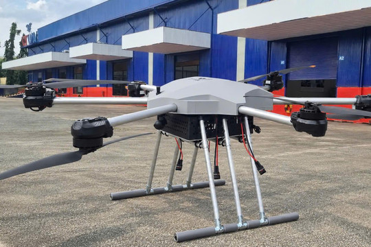 CT UAV thiết kế thành công UAV vận tải hạng nặng, chở được 100kg