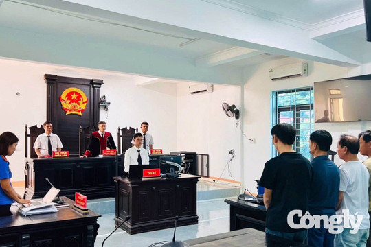 TAND khu vực 5 - Nghệ An hoàn thành xuất sắc đợt thi đua "90 ngày giải quyết đơn, án"