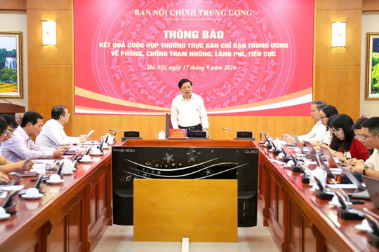 Thi hành kỷ luật 6 cán bộ diện Trung ương quản lý, thu hồi hơn 1.000 tỷ đồng