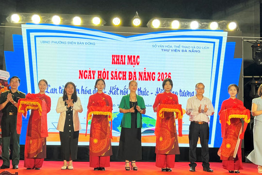 Ngày hội Sách Đà Nẵng 2026 lan tỏa văn hóa đọc