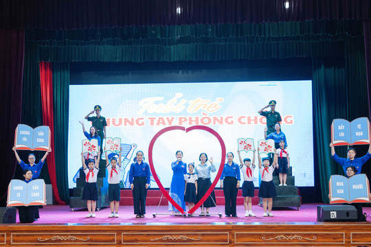 Sôi nổi Hội thi “Tuổi trẻ chung tay phòng, chống mua bán người”
