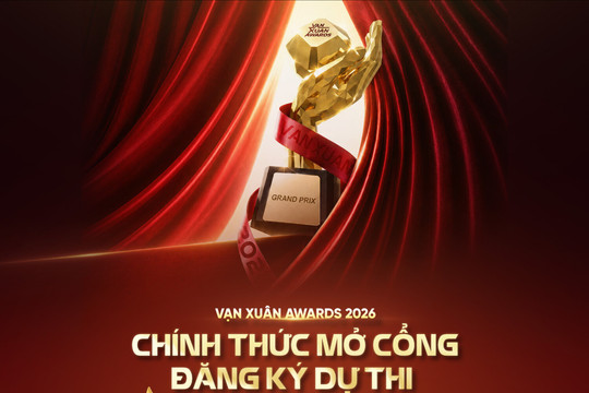 Vạn Xuân Awards 2026: Sáng tạo từ bản sắc, khơi nguồn thịnh vượng