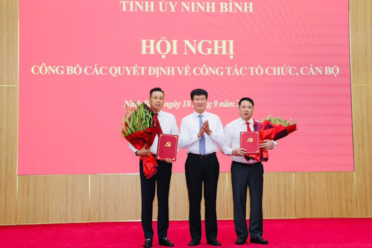 Chánh án TAND tỉnh Ninh Bình được chỉ định tham gia BCH Đảng bộ tỉnh