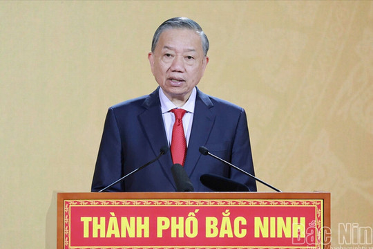 Toàn văn bài phát biểu của Tổng Bí thư, Chủ tịch nước Tô Lâm tại Lễ công bố thành lập thành phố Bắc Ninh và đón nhận Huân chương Lao động hạng Nhất