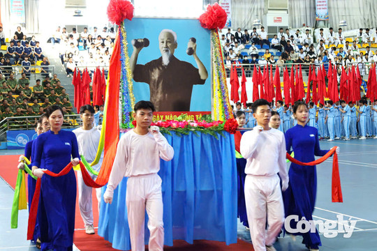 Cà Mau khai mạc Đại hội Thể dục thể thao lần thứ I