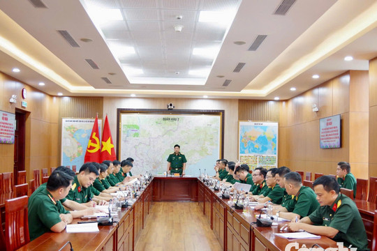 Quân khu 7 triển khai kế hoạch thông tin, tuyên truyền, phổ biến pháp luật