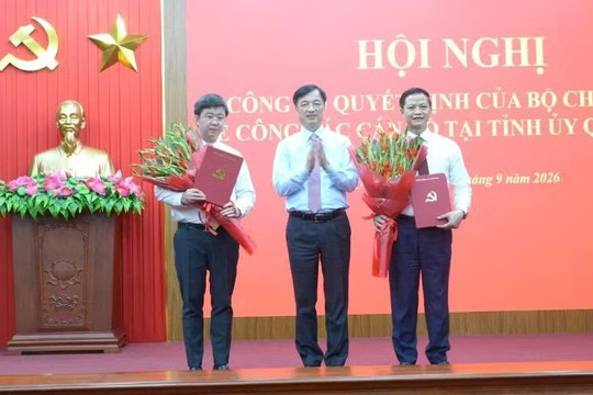 Ông Vương Quốc Tuấn làm Bí thư Tỉnh ủy Quảng Trị
