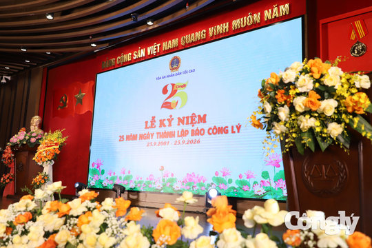 Chùm ảnh: Báo Công lý với dấu mốc 25 năm xây dựng và phát triển