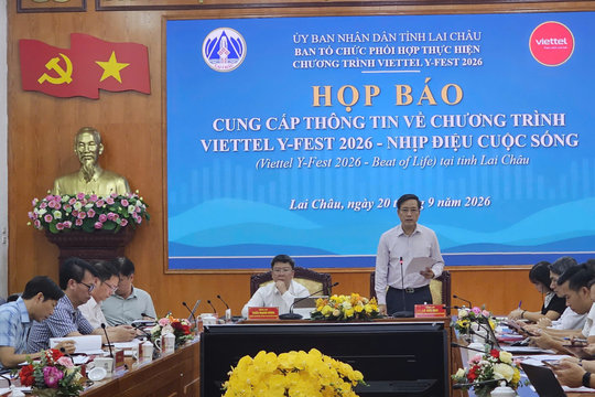 Lai Châu sẵn sàng đón hàng vạn du khách đến Viettel Y-Fest 2026