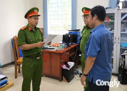 Khởi tố nguyên kế toán trưởng Trung tâm Phát triển quỹ đất thành phố Long Xuyên