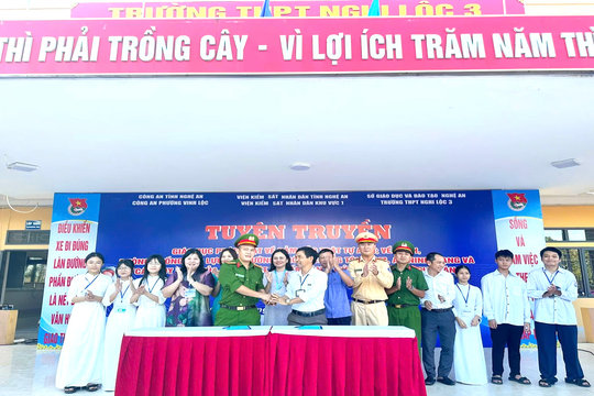 Dựng “lá chắn” an toàn từ mỗi học sinh