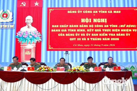 Công an tỉnh Cà Mau chuyển từ giao việc sang lượng hóa kết quả