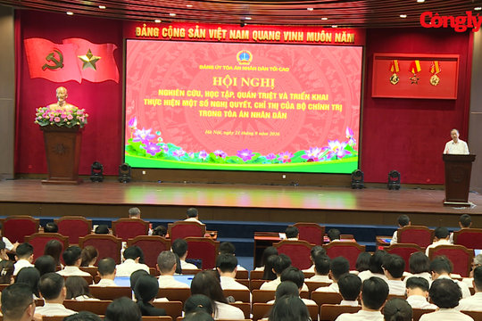 Cụ thể hóa nghị quyết, chỉ thị của Bộ Chính trị thành chương trình, kế hoạch