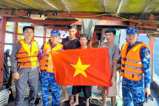 Tăng cường phòng, chống khai thác IUU trên biển Vịnh Bắc Bộ