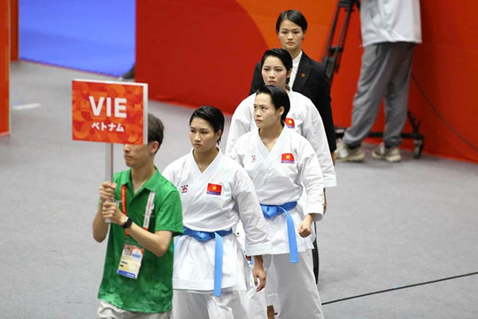 ASIAD 20: Đoàn thể thao Việt Nam có huy chương vàng đầu tiên