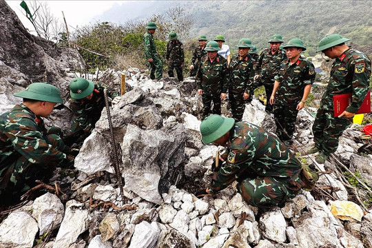 Tuyên Quang quy tập 69 hài cốt liệt sĩ tại điểm cao 685