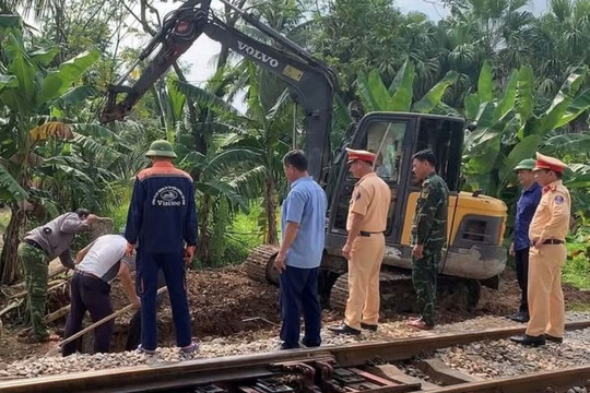 Thanh Hóa quyết xóa bỏ các lối đi tự mở qua đường sắt